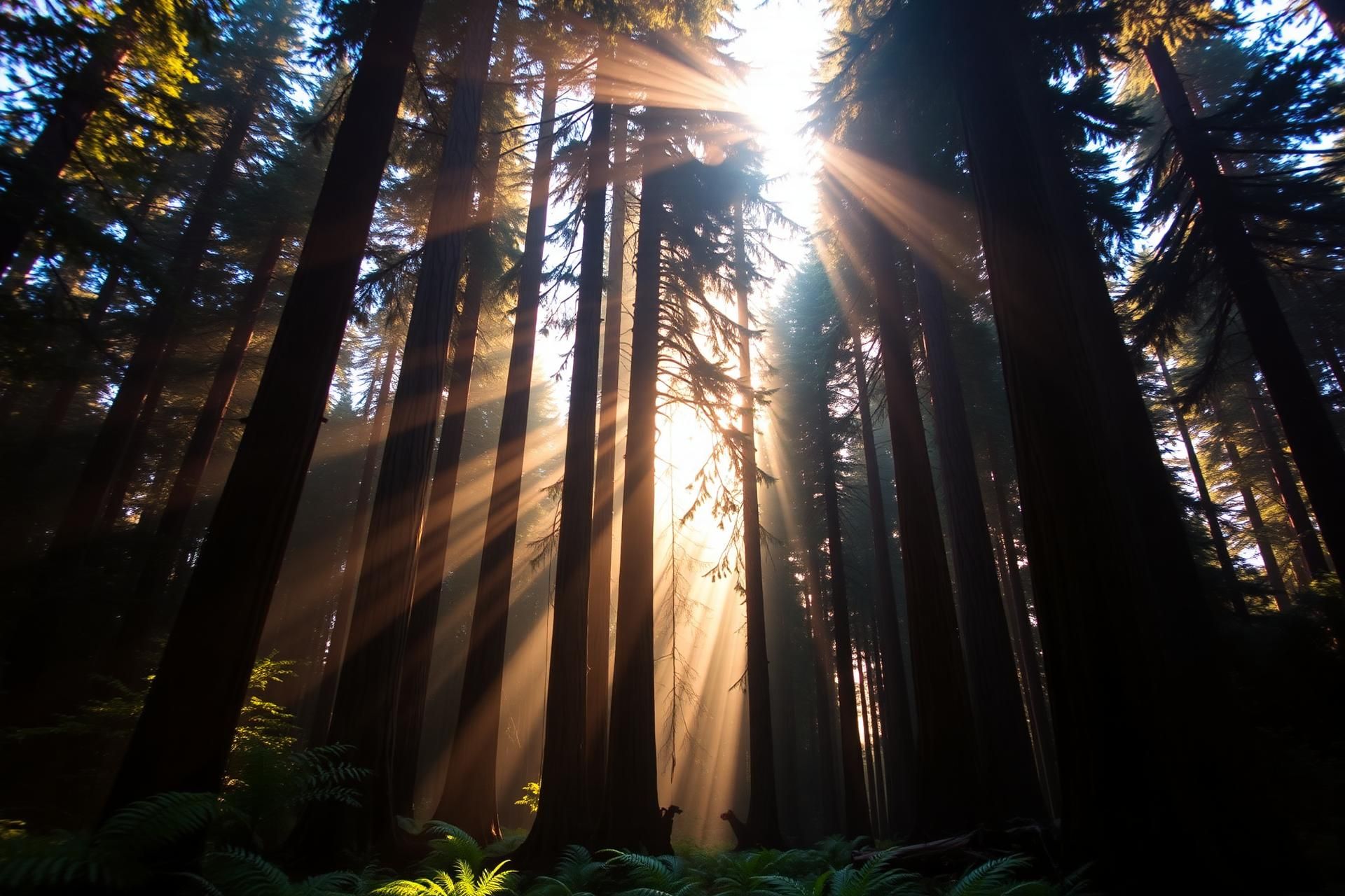 Redwoods at Camp Navarro